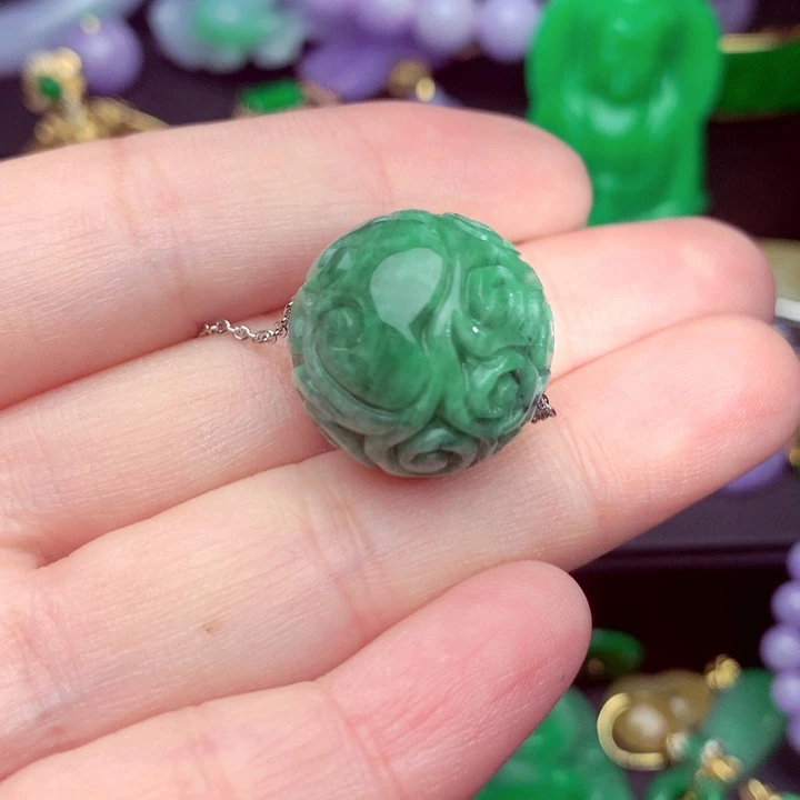 吊坠(不含链)未镶嵌翡翠