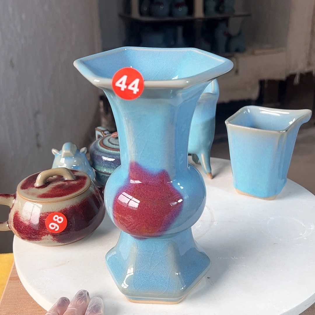 摆件郑家钧窑摆件