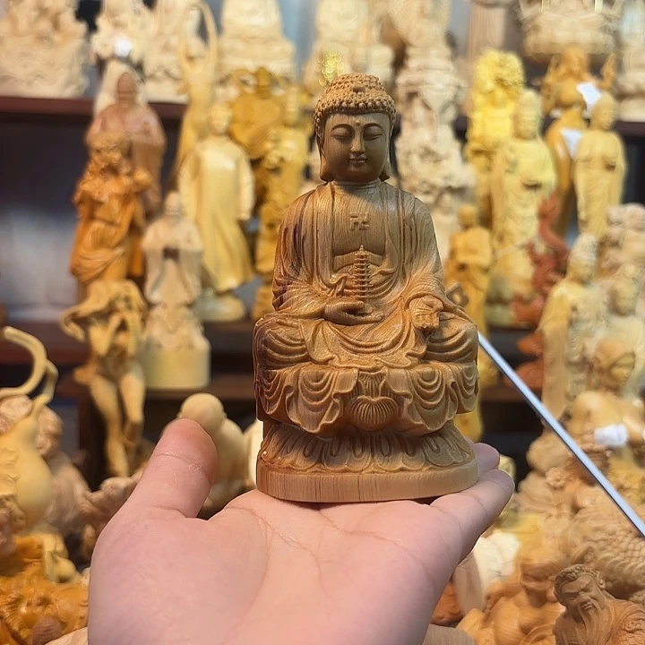 柏木（崖柏）崖柏瑕疵药师佛