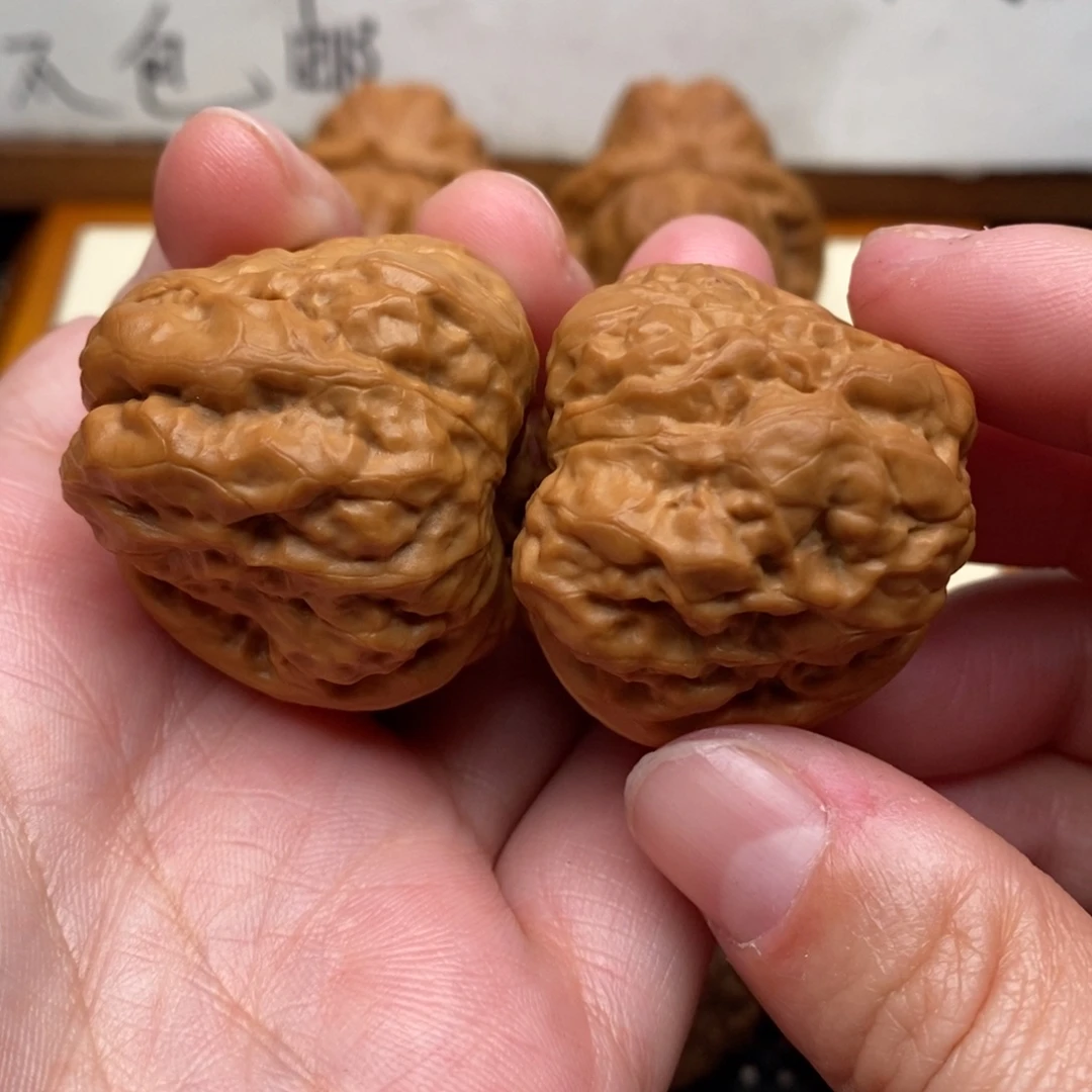 文玩核桃把件边35左右