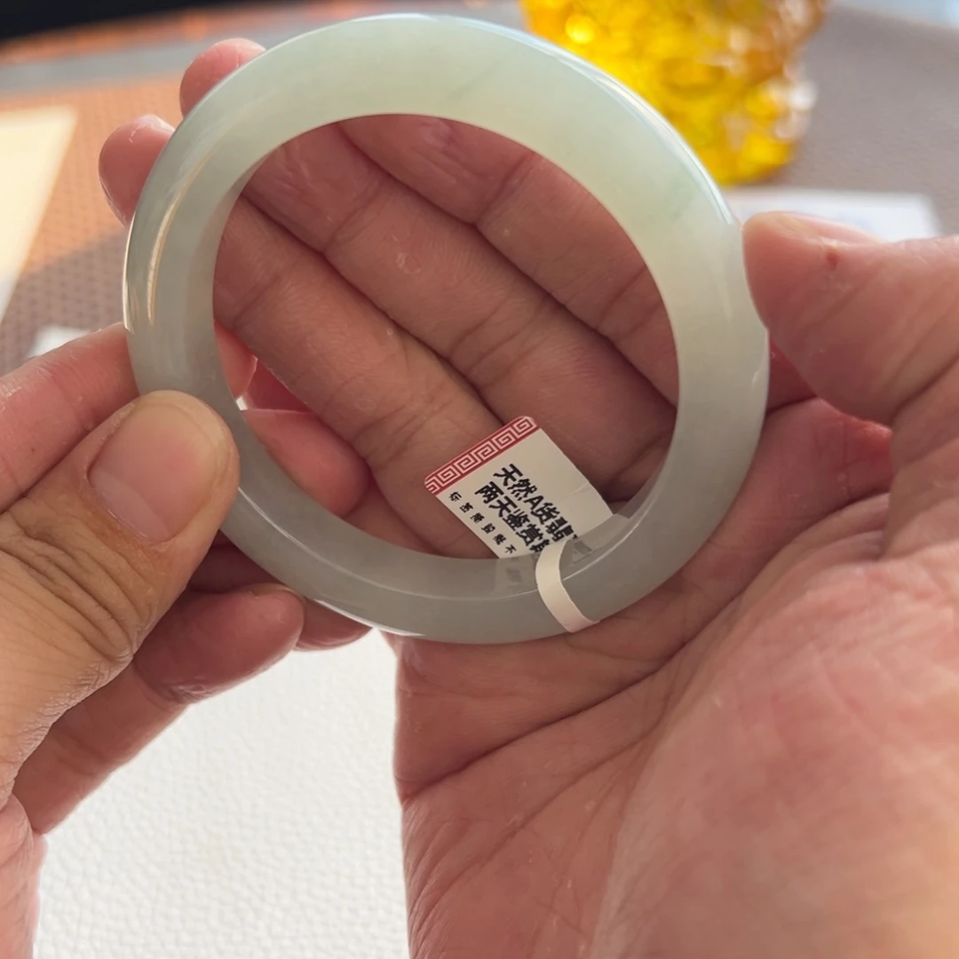 翡翠未镶嵌手镯6号 55.8