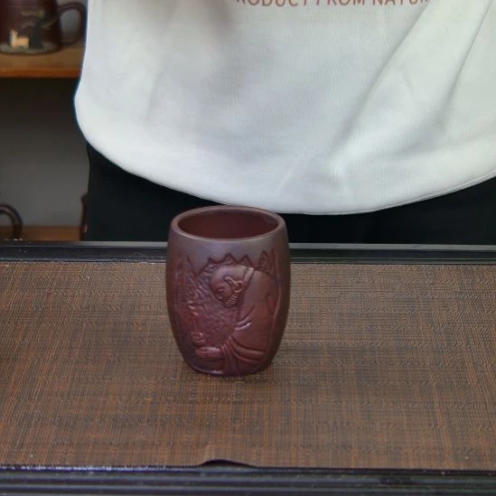 紫砂茶杯高货放漏