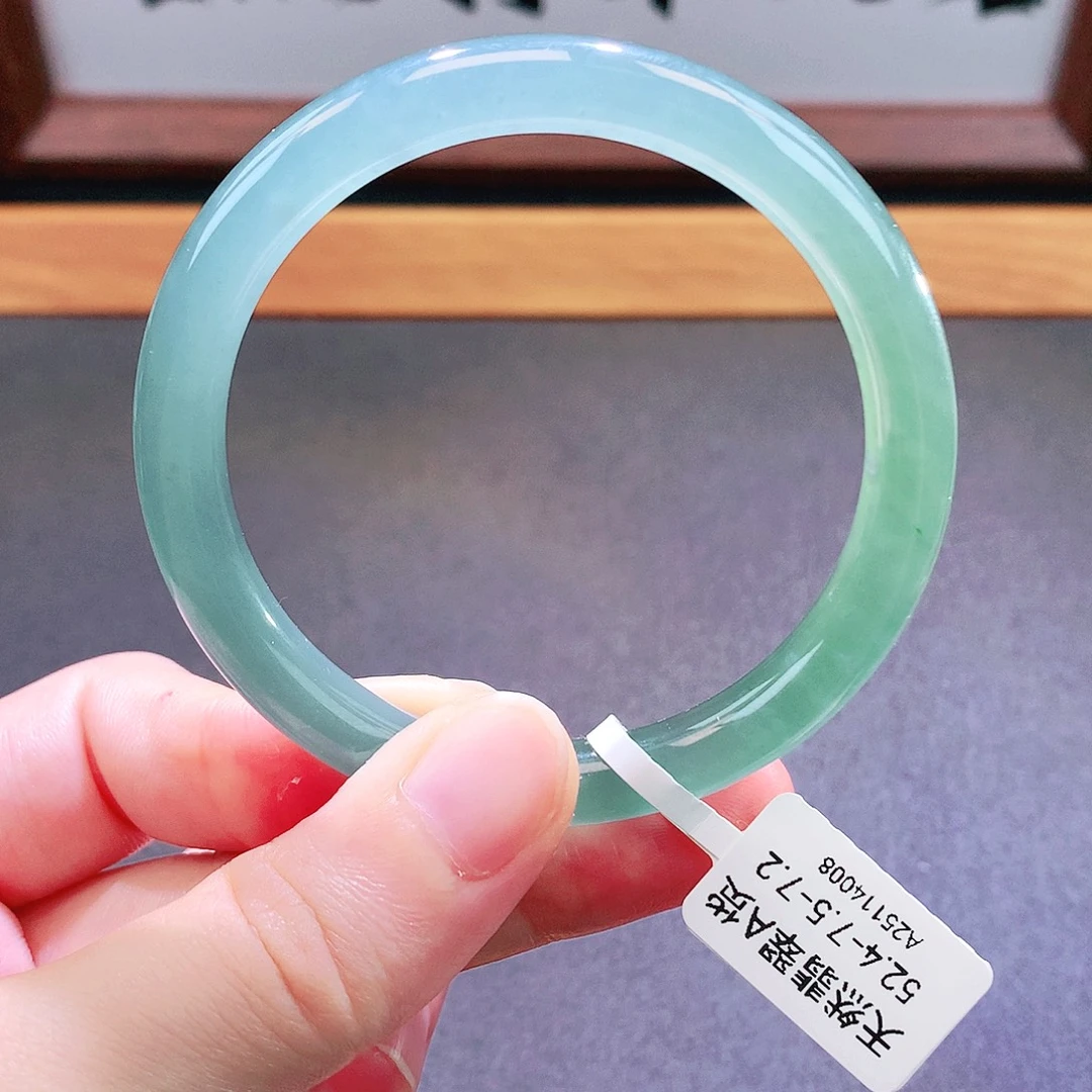 翡翠未镶嵌手镯天然翡翠