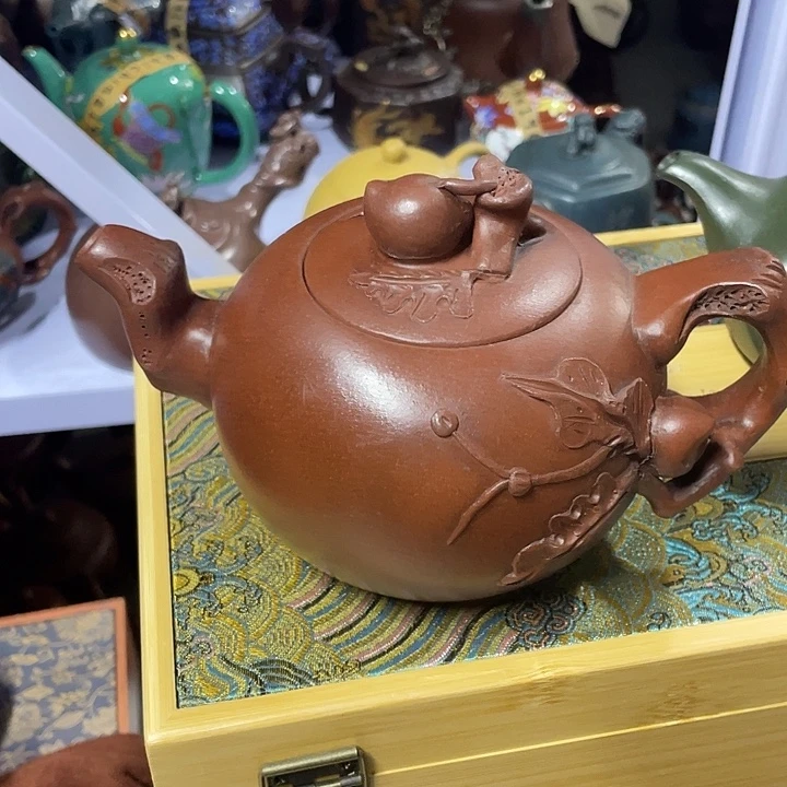 茶壶紫砂紫砂壶大家都知道喜欢紫砂