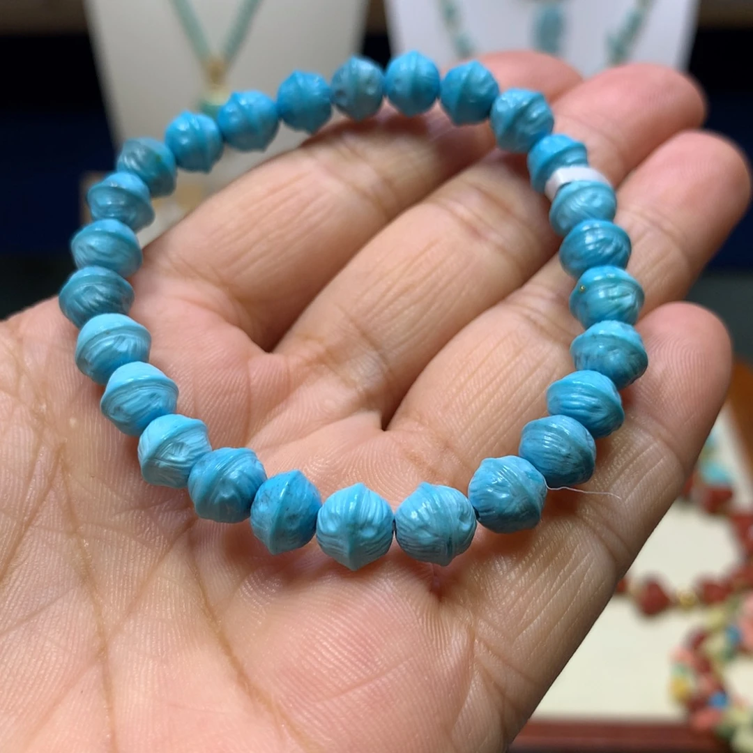 绿松石未镶嵌单圈