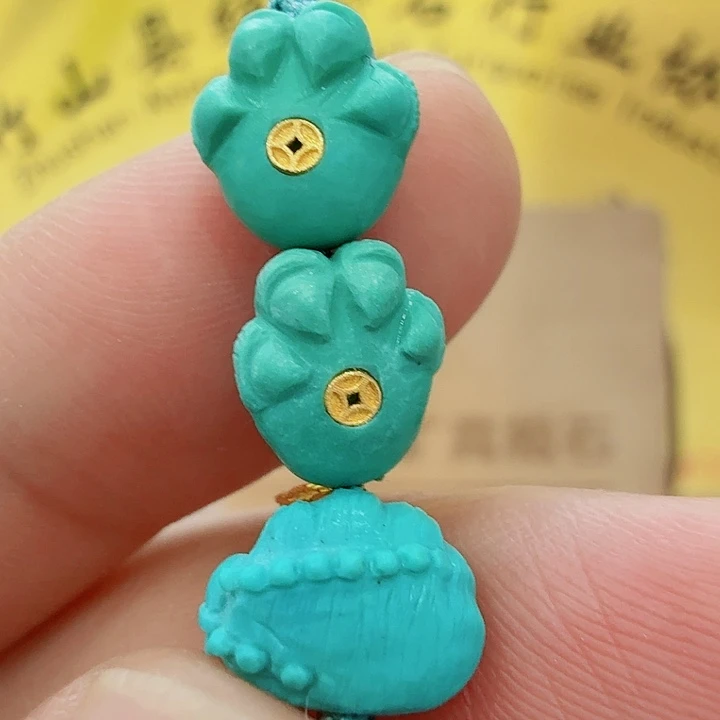 绿松石未镶嵌配饰