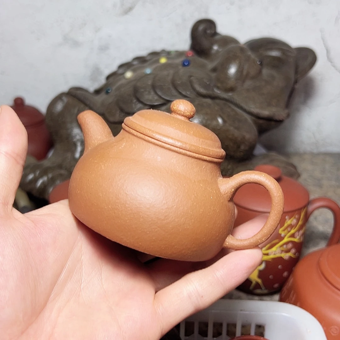 宜兴原矿紫砂壶全手工制作