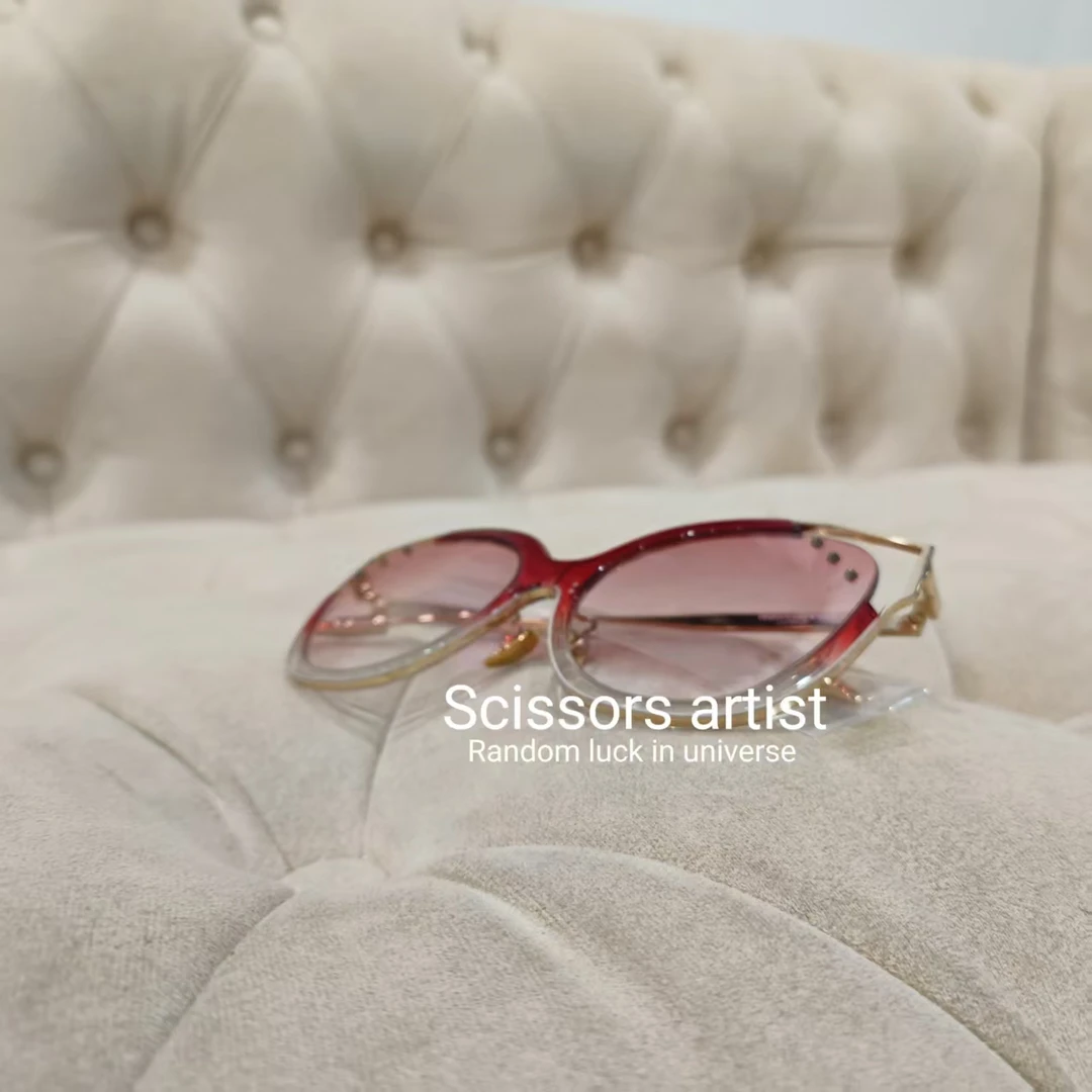 【Scissors artist】高端设计师走秀眼镜3459