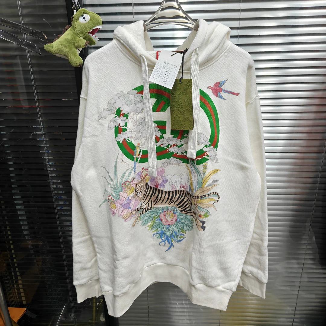 未使用 GUCCI/古驰 虎年限定帽衫/xs码