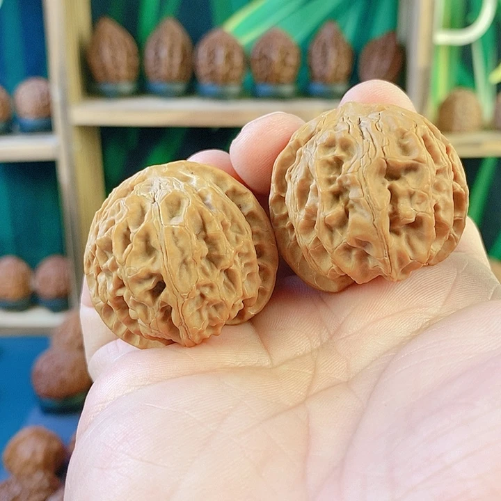 吊坠文玩核桃89苹果园37尺