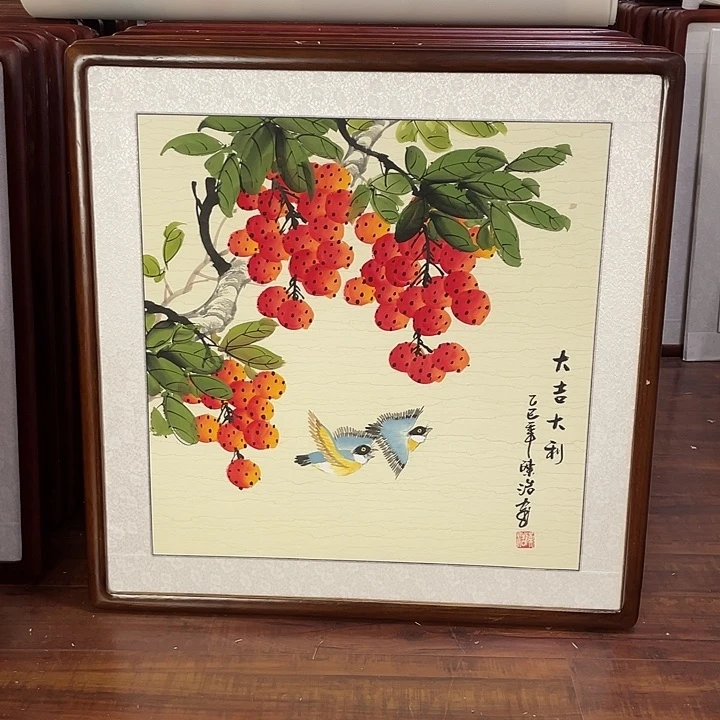 国画带框尺寸63*63厘米