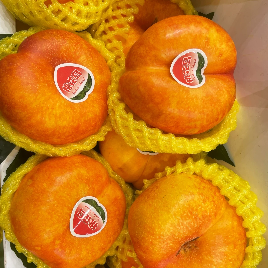 大蟠桃 约500g桃子同城送山东省