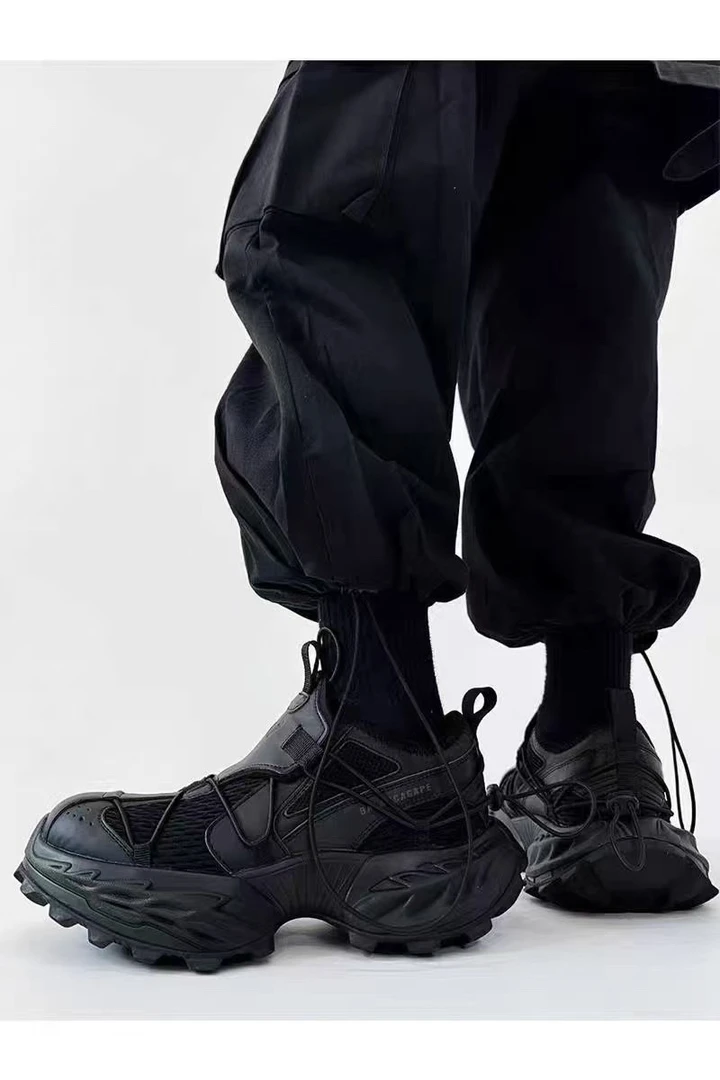 巴黎厚底超酷老爹鞋百搭舒适透气男女同款情侣潮流时尚男士户外鞋