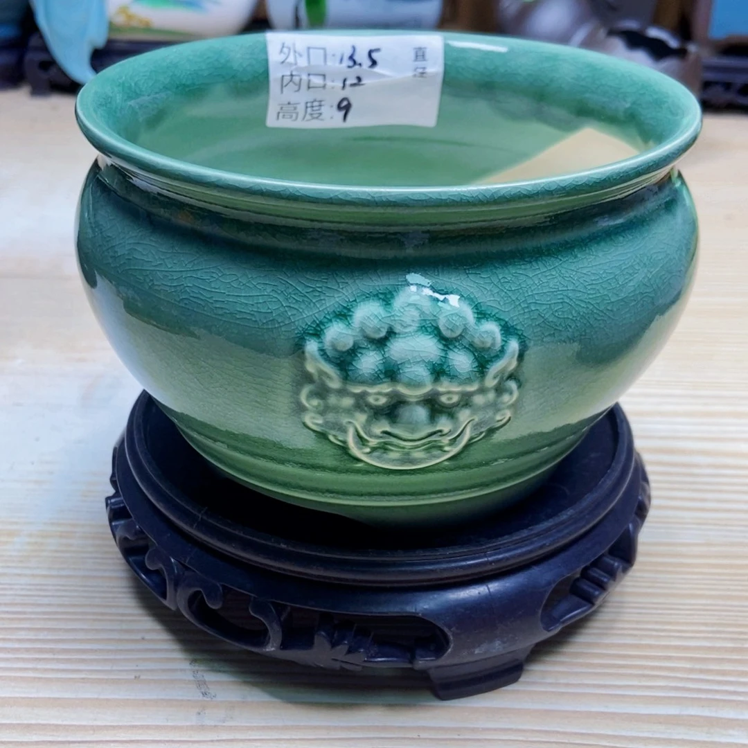 瓷片陶瓷花盆陶瓷艺术
