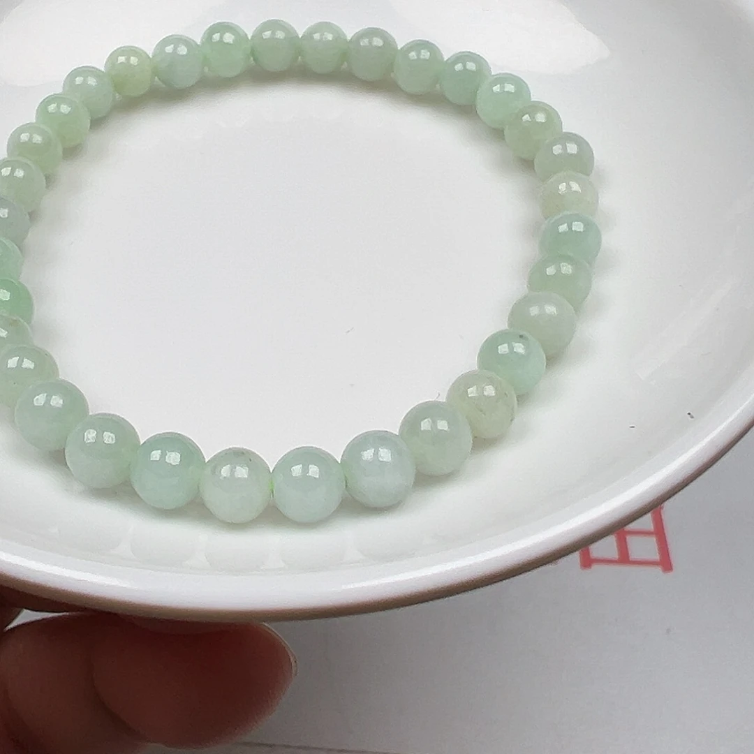 翡翠手链未镶嵌此****销货主老华