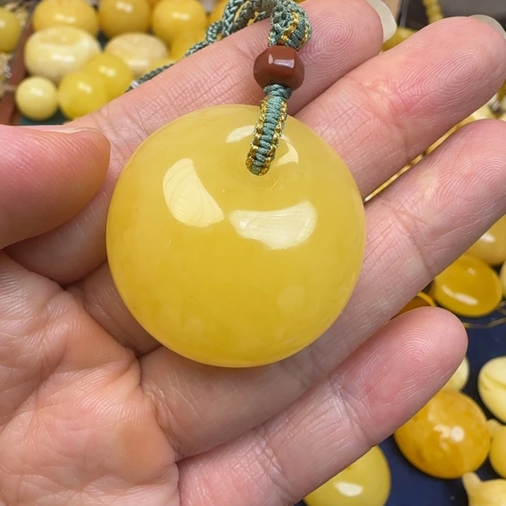 蜜蜡未镶嵌颈饰天然蜜蜡