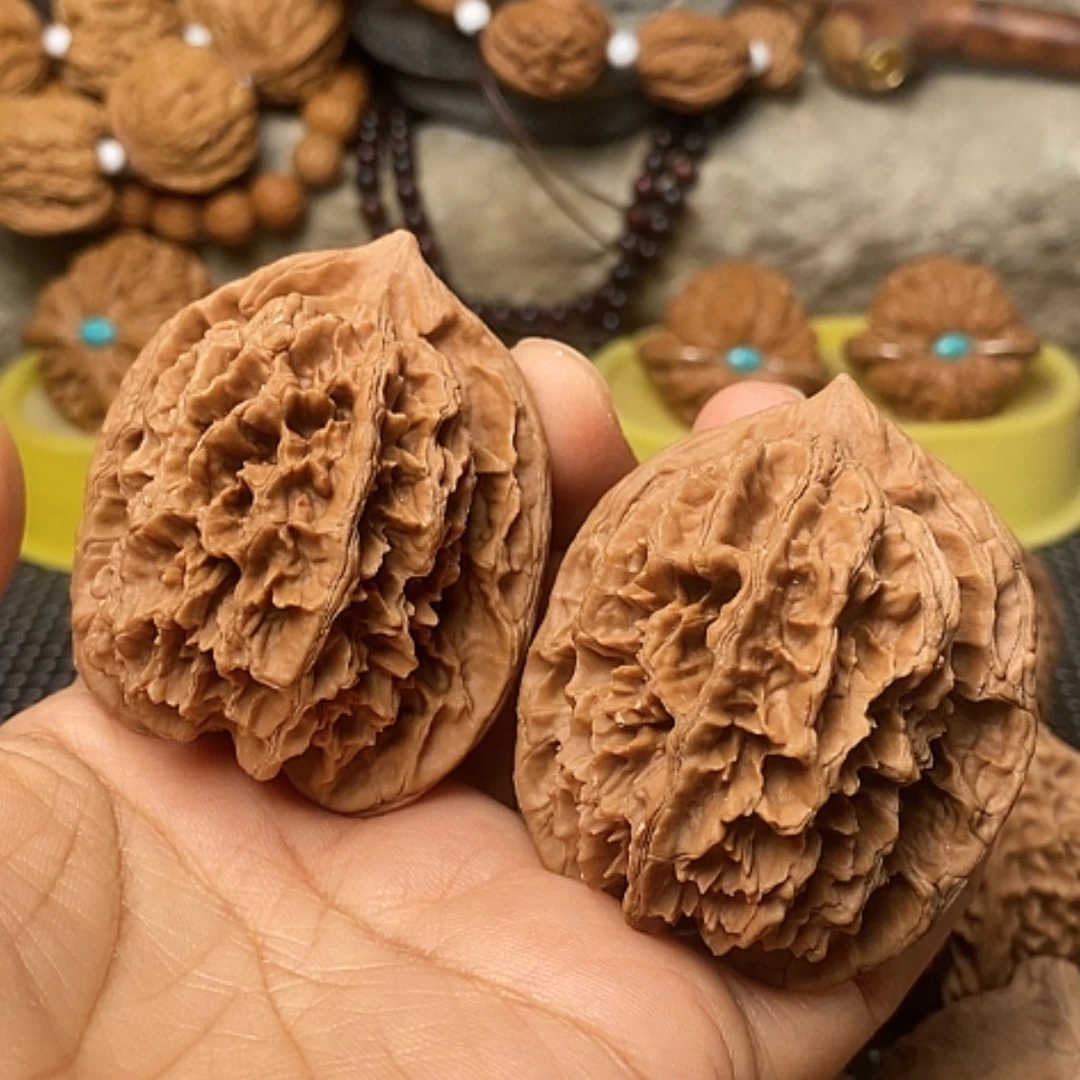 【闪购商品】把件文玩核桃全品大花47