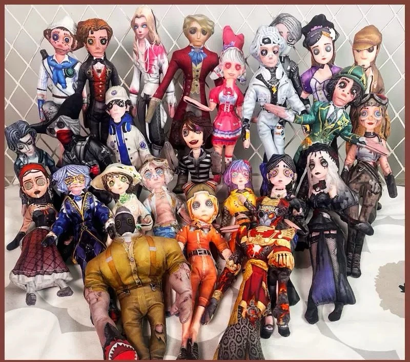 新款第五人格老鼠干铁丝抽象玩偶毛绒玩具公仔卢卡骑士周边