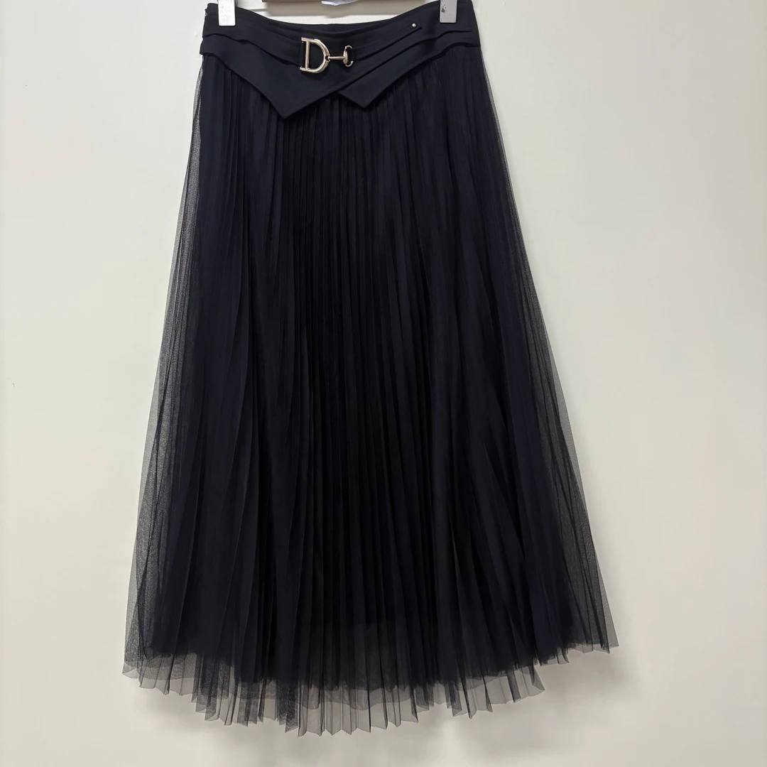 25年新款时尚气质百搭网沙半裙【YQ9601-724-722】