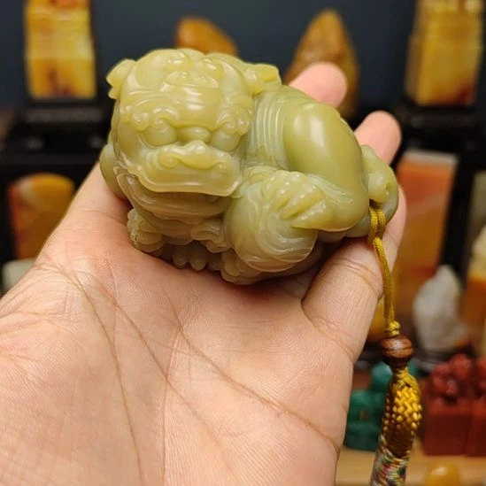 寿山石手把件手把件