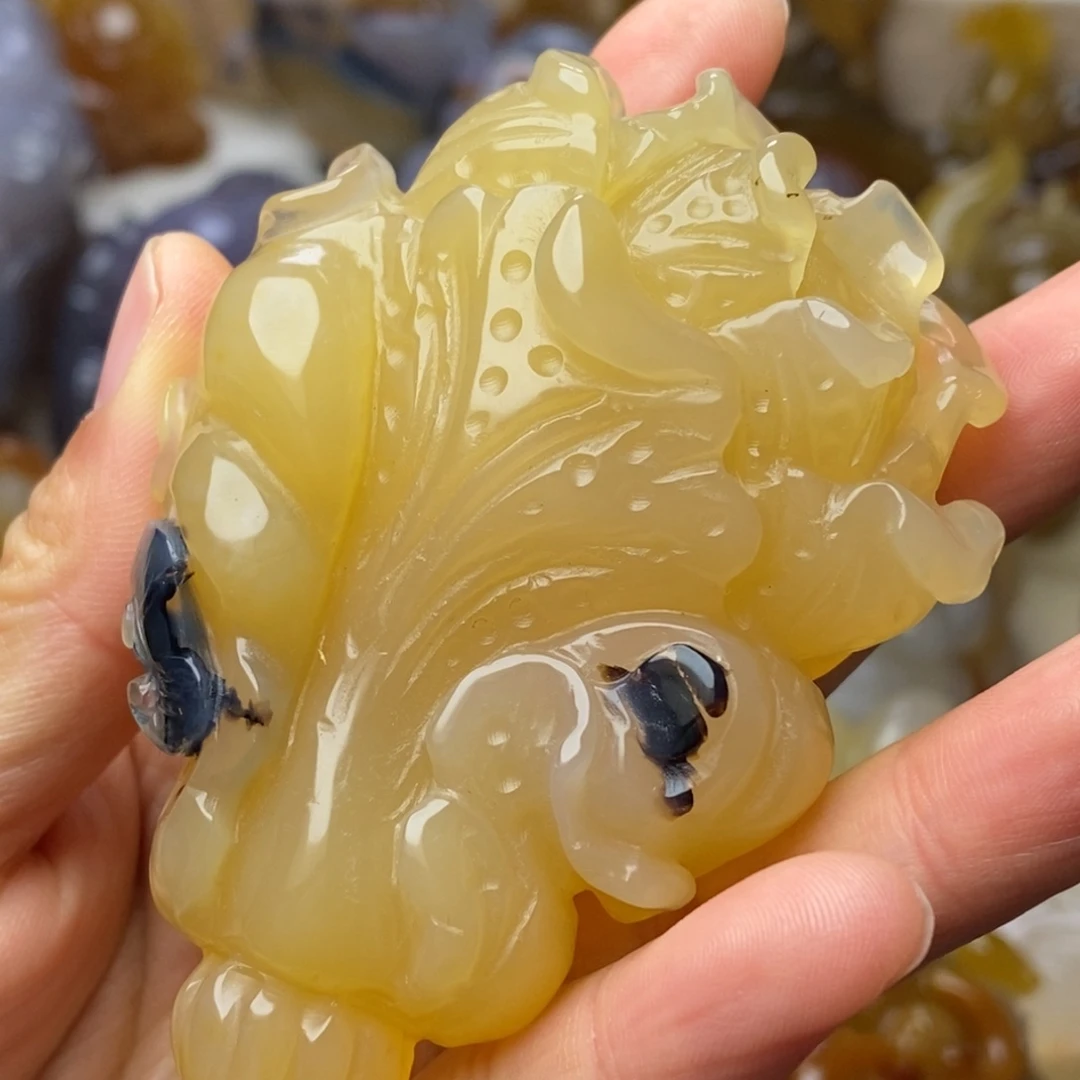 玛瑙/玉髓未镶嵌把件