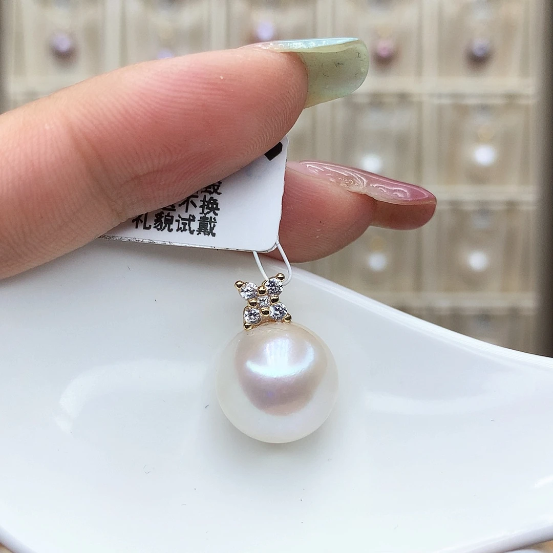 吊坠(赠链)合金淡水珍珠