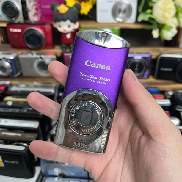 95新 Canon/佳能 佳能口红机网红款冷白皮氛围感送相机包
