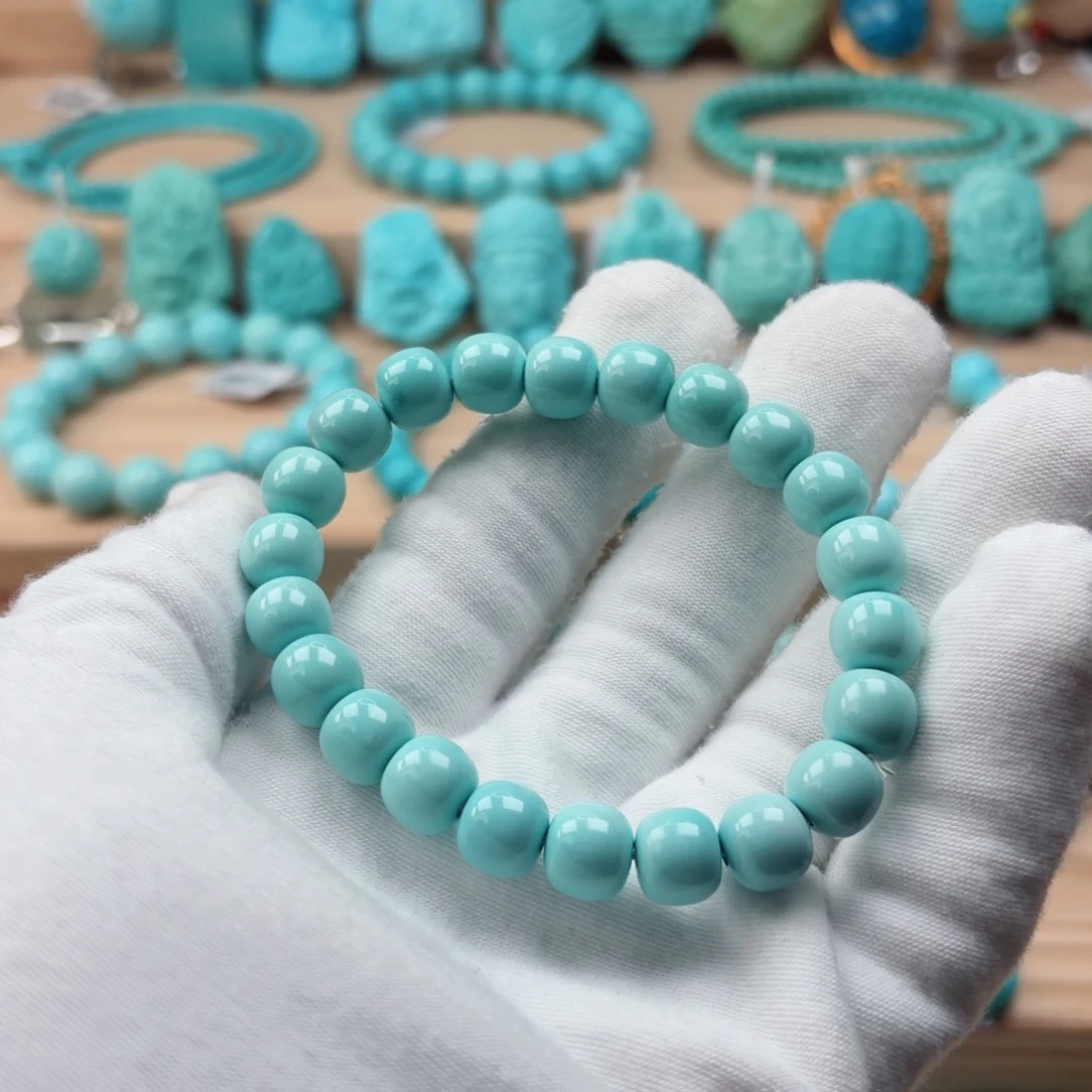 绿松石未镶嵌珠宝奇石