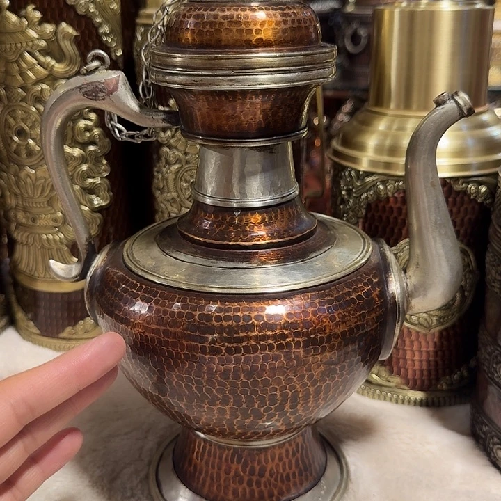 植物酥油尼泊尔进口茶壶高30厘米