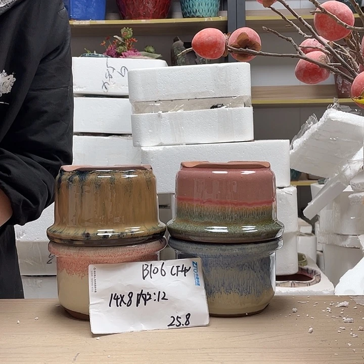 粗陶多肉花盆微瑕106