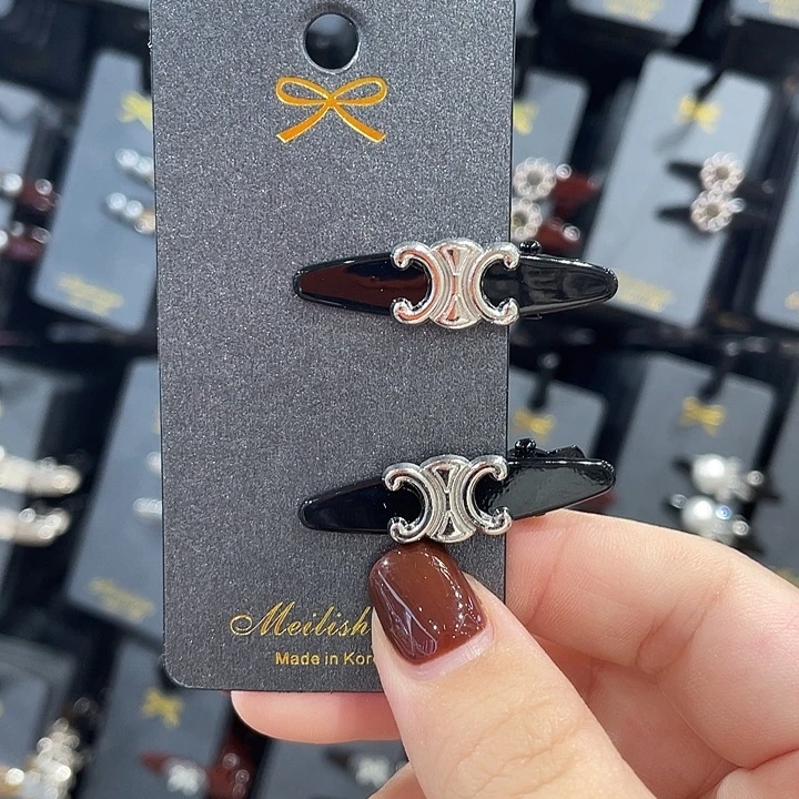 皮质铁合金黑色小鸭嘴
