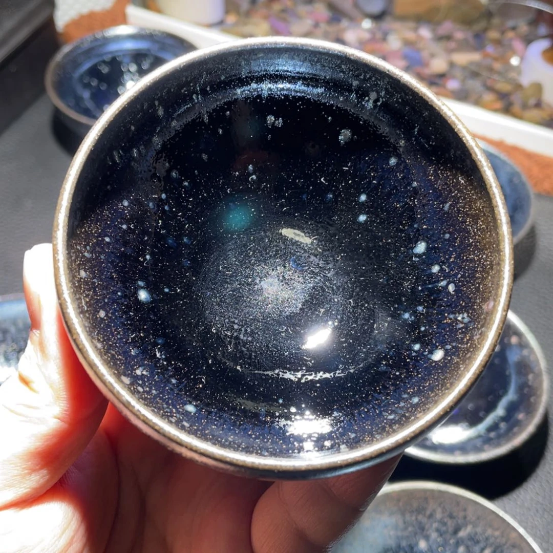茶盏建盏文凤窑柴烧