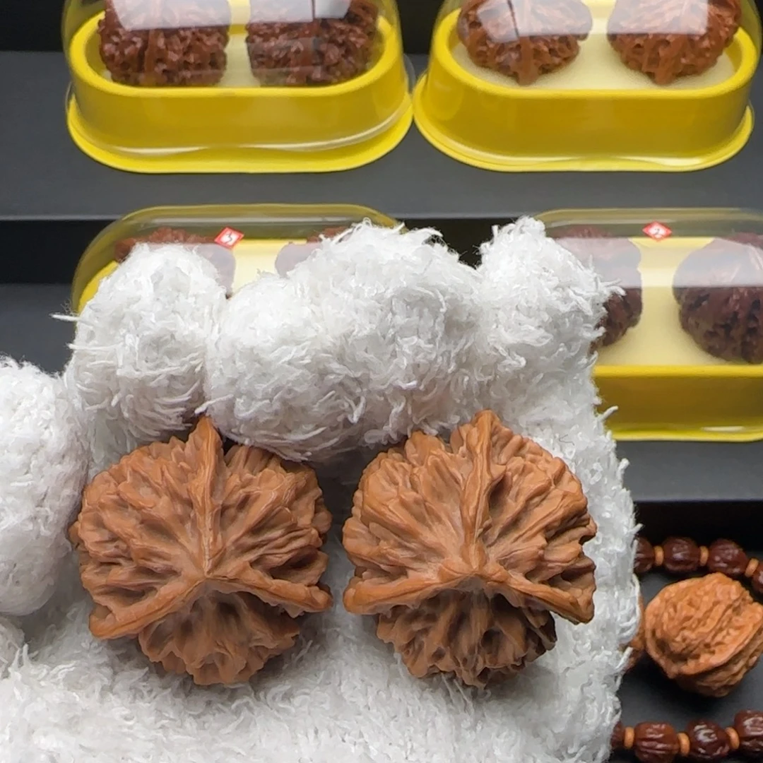 把件文玩核桃龙纹奔全品38