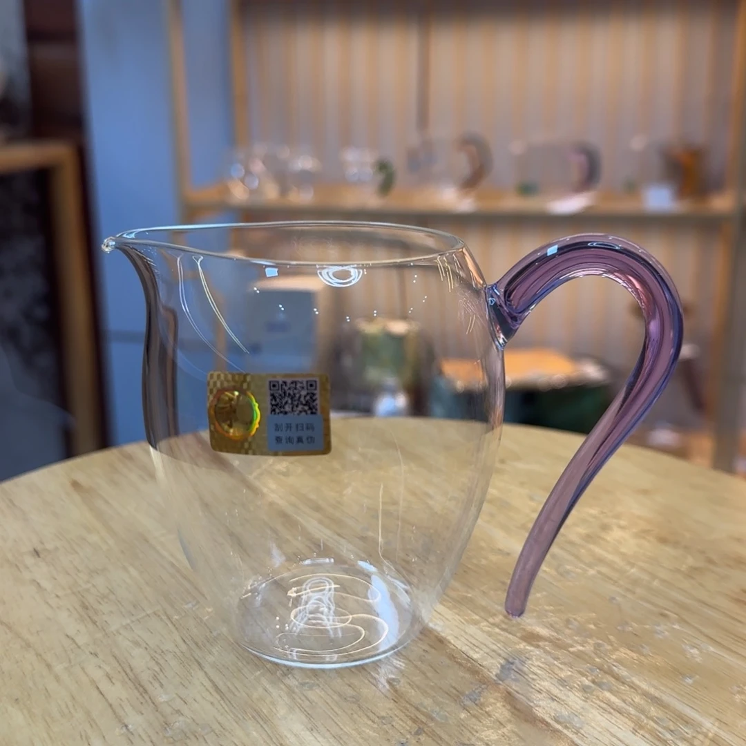 禾器怡然公道杯浅紫色