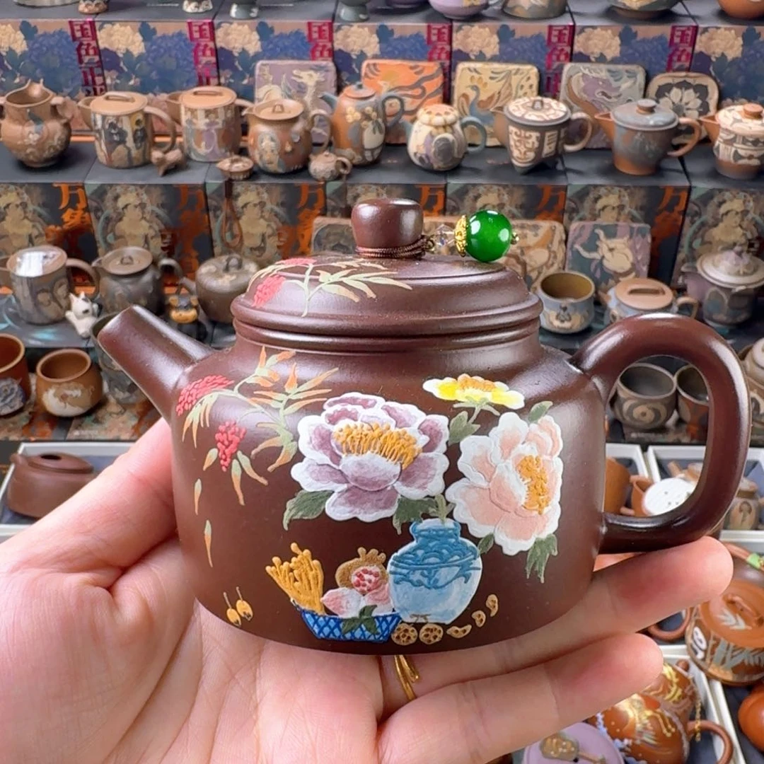 茶壶紫砂230cc原矿精工半手
