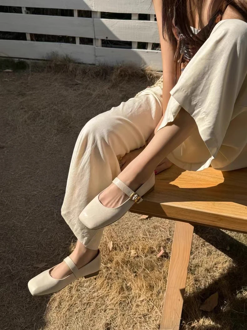 轩轩家【温柔玛丽珍】 气质温柔风法式洋气百搭淑女甜美单鞋