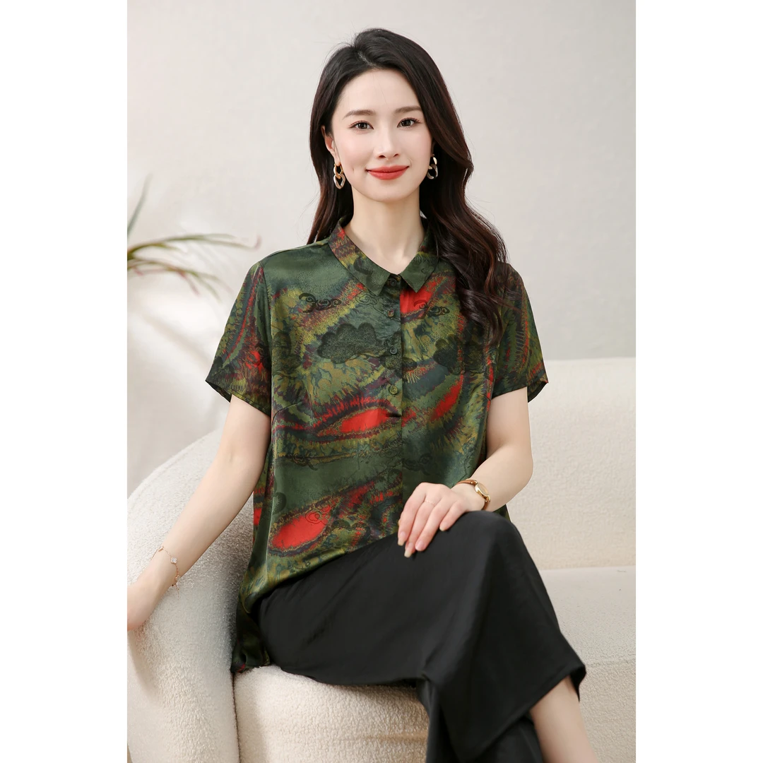 3-3351-12新款舒适时尚休闲衬衫