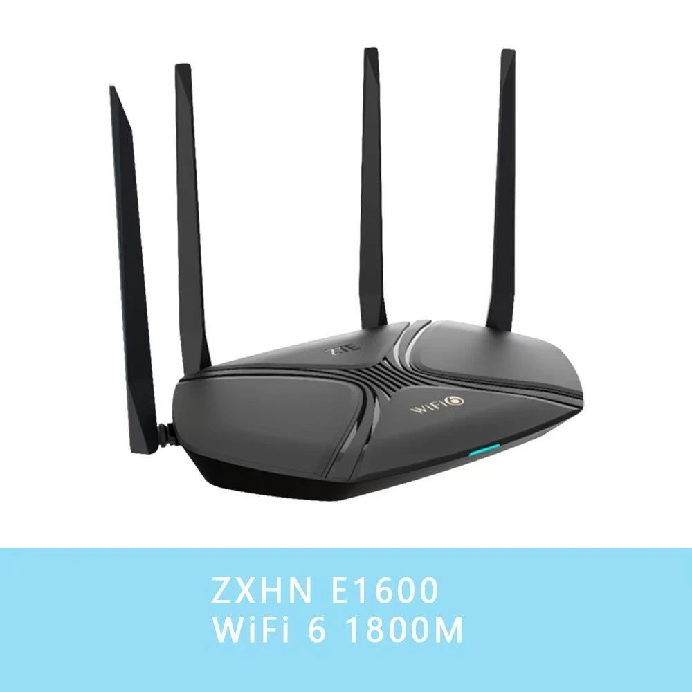 9成新中兴路由器E1600中国电信wifi6双频5G千兆1800M全网通家用