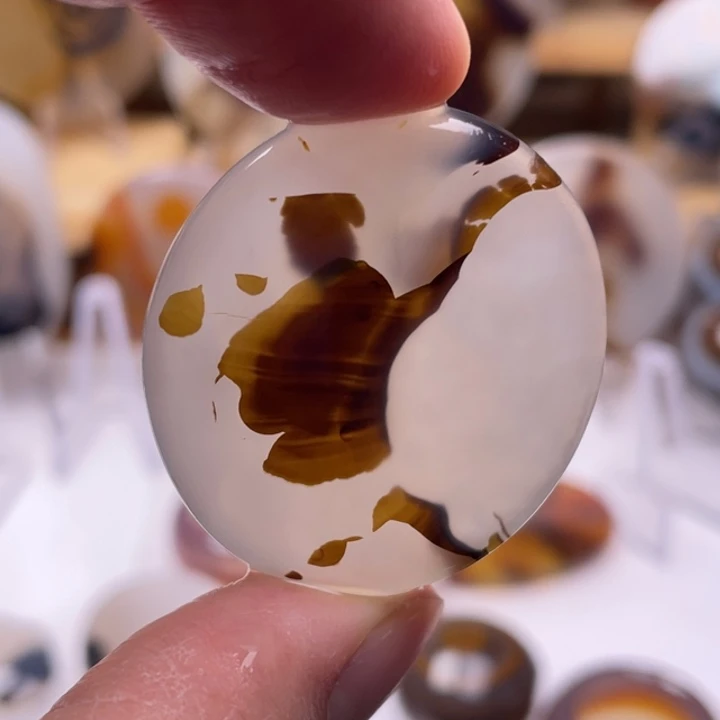 玛瑙/玉髓未镶嵌吊坠(不含链)