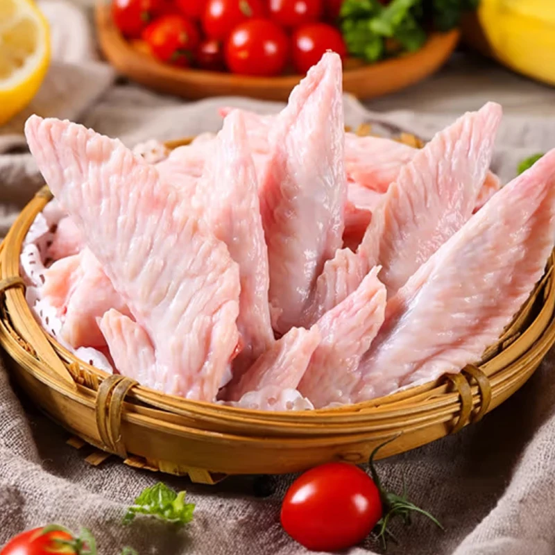 【大江】生鲜冷冻鸡翅尖1kg*2 包冰率不含冰