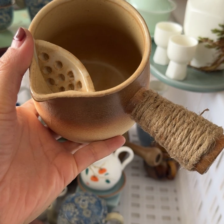 微瑕陶瓷茶具茶杯茶壶
