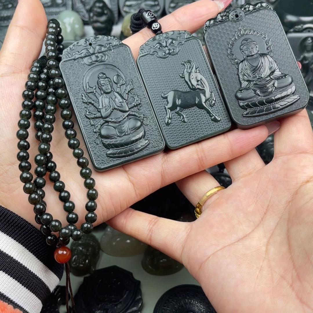 和田玉颈饰未镶嵌****