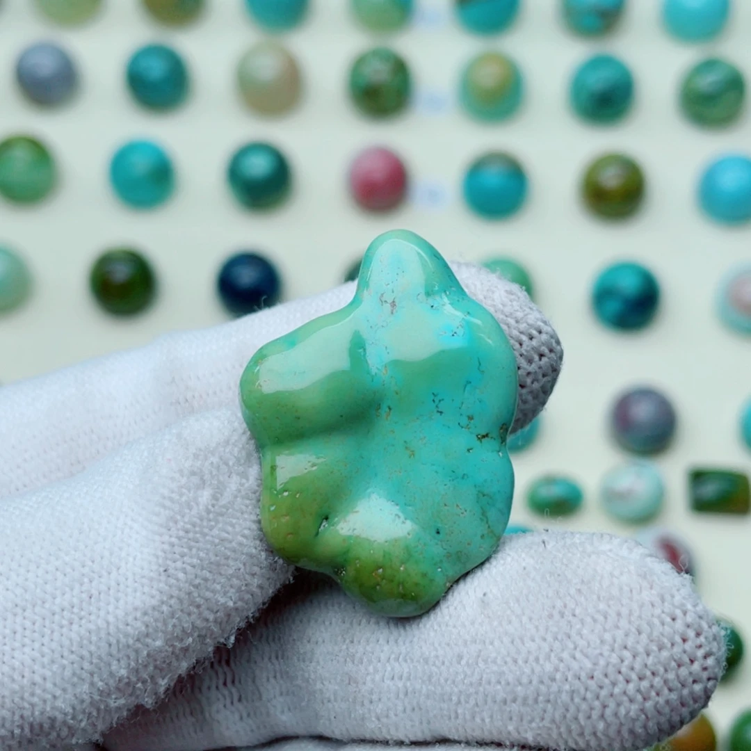 绿松石珠宝奇石未镶嵌