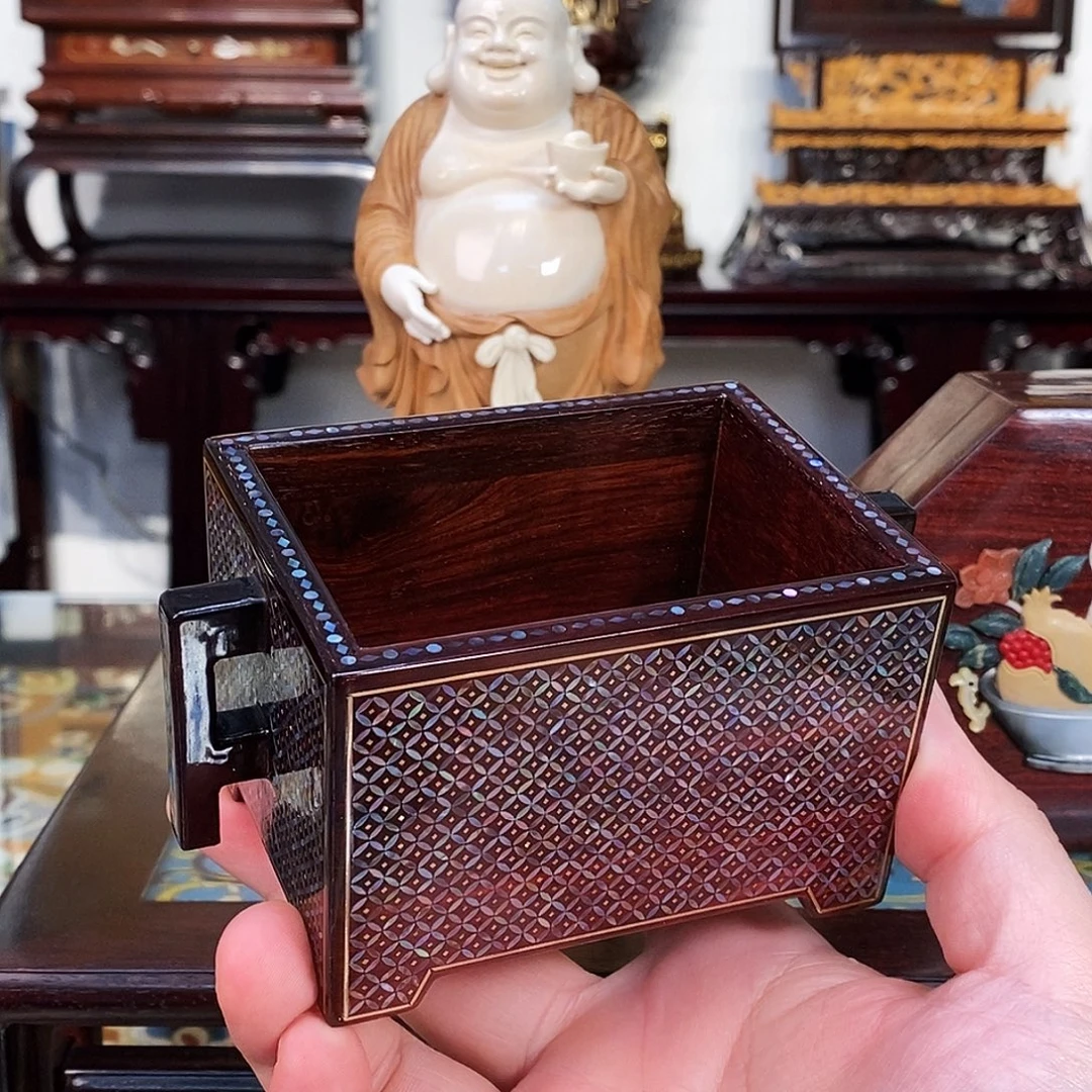 紫檀木类成套家具小叶紫檀香炉