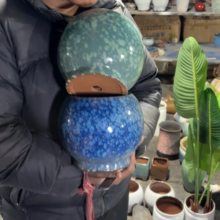 红陶口径 高度 花盆 15 18