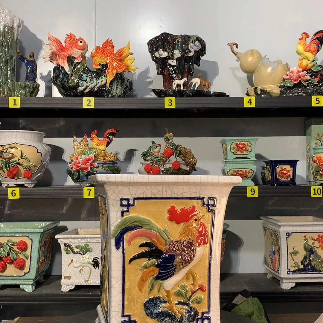 五***主高温烧制石湾花盆