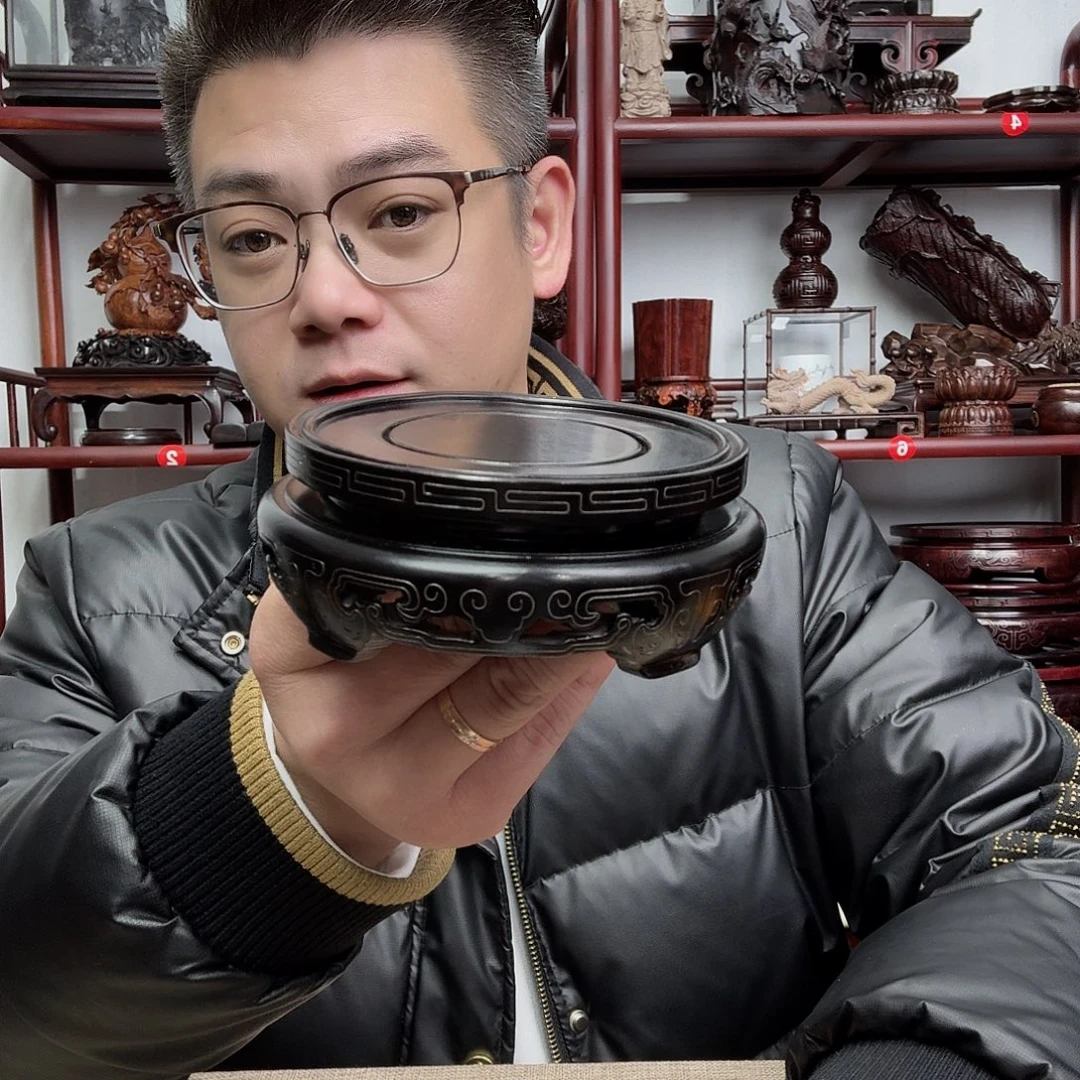 紫光檀工艺品底座