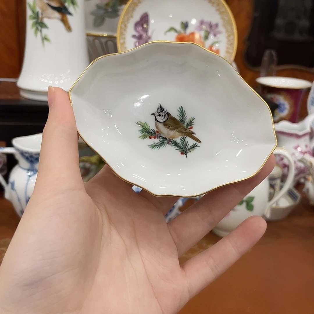 摆件中古一等蘸料碟