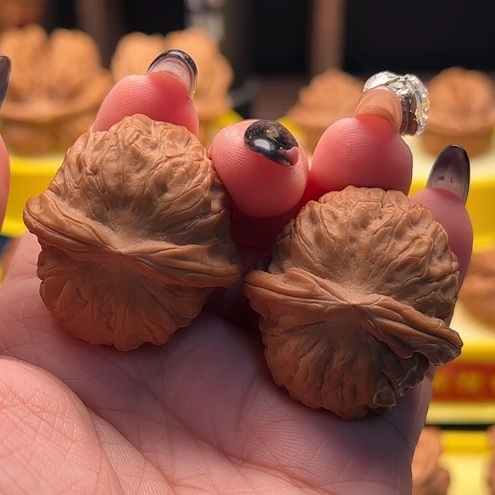 吊坠文玩核桃石门元宝 36尺 全品