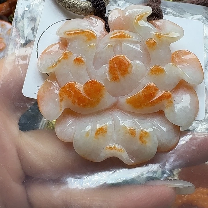 翡翠未镶嵌项链翡翠